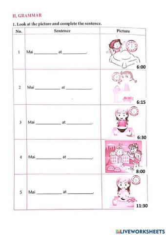 Grade 4-Unit 11-Lesson 2-HW
