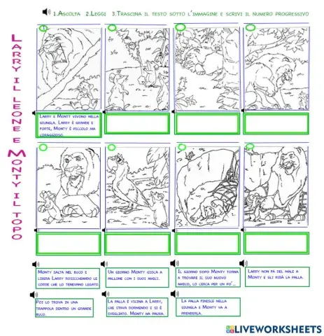 Il leone Larry e il topo Monty (2)