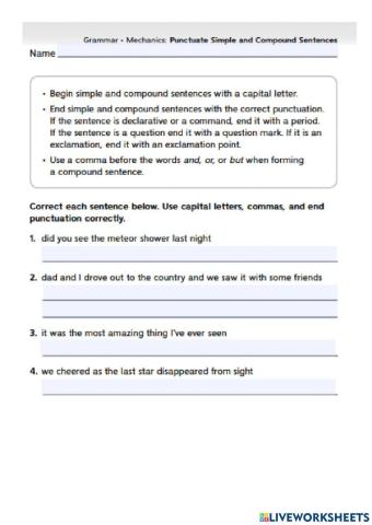 Punctuating simple and compound sentences.pdf