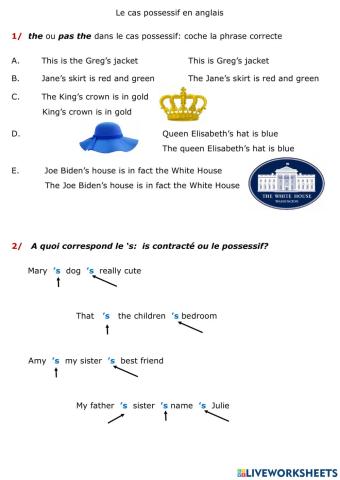 Possessive or contraction of is?