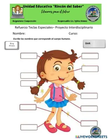 Teclas Especiales Proyecto