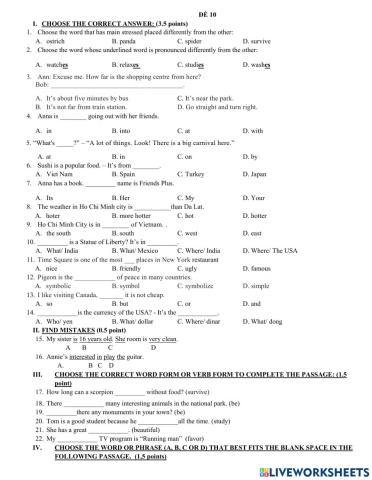 G6-ISW- Test  10 HKI