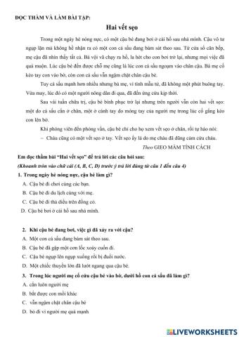 Ôn tập tiếng việt