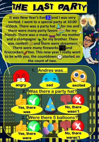 The Last Party - Reading Comprehension