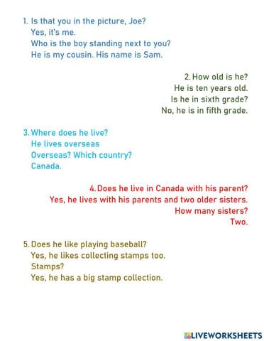 S-Listening-Part 2-Test 5