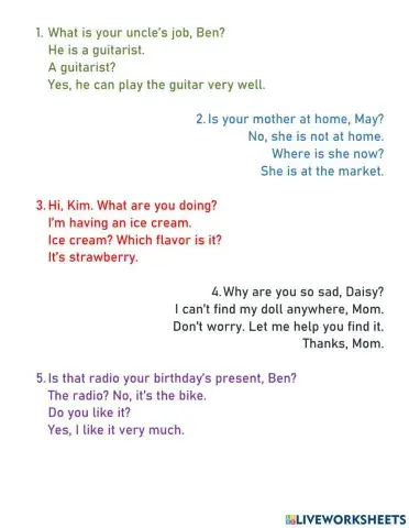 S-Listening-Part 3-Test 5