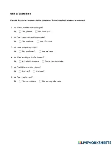 Mindset Foundation - Languague Builder Skills Modules - Unit 3 Ex9