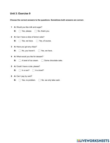 Mindset Foundation - Languague Builder Skills Modules - Unit 3 Ex9