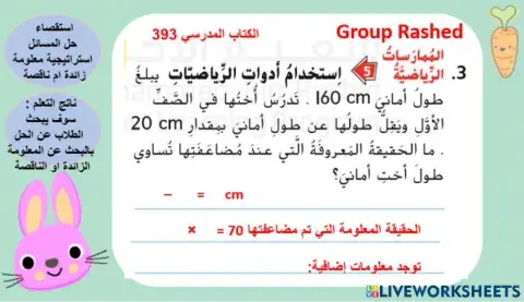 استقصاء حل المسائل المستوى 3