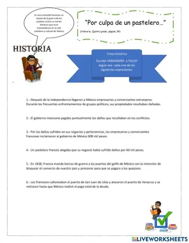 -Por culpa de un pastelero...-