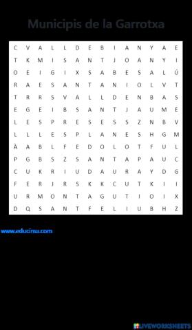 Municipis de la Garrotxa