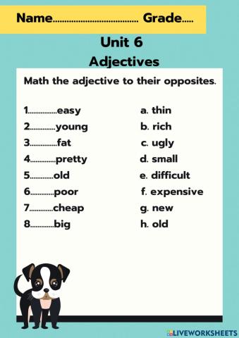 Adjectives