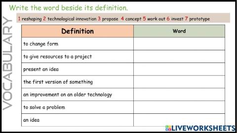 Unit5-Lesson 5- Vocabulary