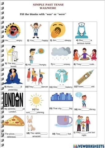 Past Simple Tense and regular-irregular verbs
