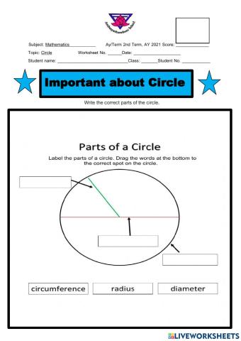Component of circle