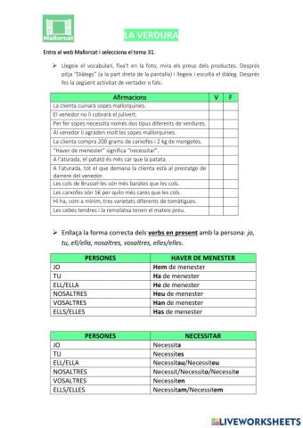 Mallorcat La Verdura