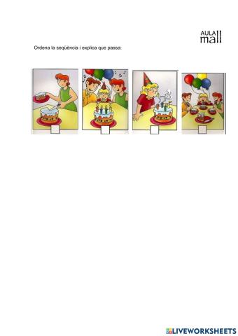 Ordenar seqüència senzilla