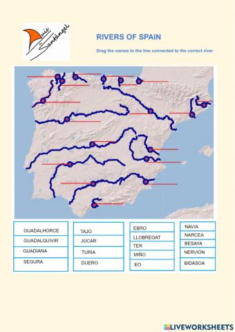 Rivers of spain