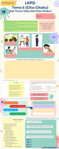 Tema 6 sub tema 1 pembelajaran 1