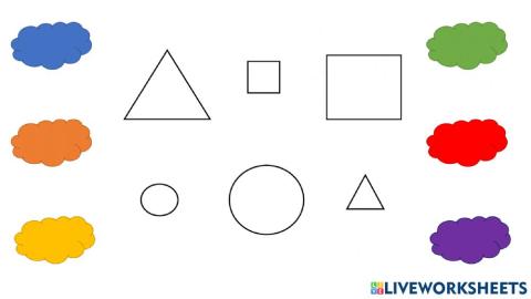 Sizes, shapes and colours