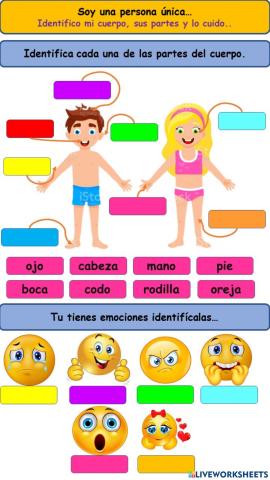 Mi cuerpo y mis emociones