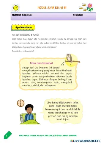 Hak & Kewajibanku di Rumah