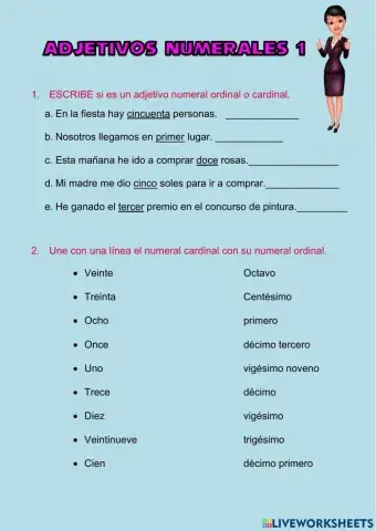 Determinantes numerales