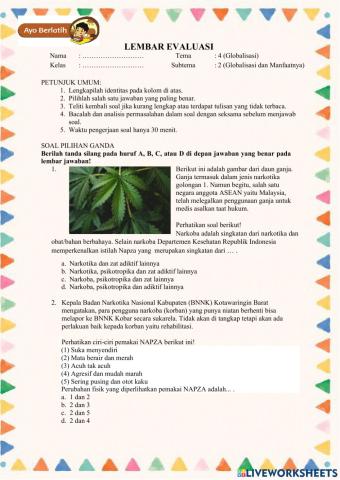 Peran indonesia dalam menangani narkoba