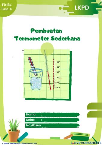 Lkpd membuat termometer