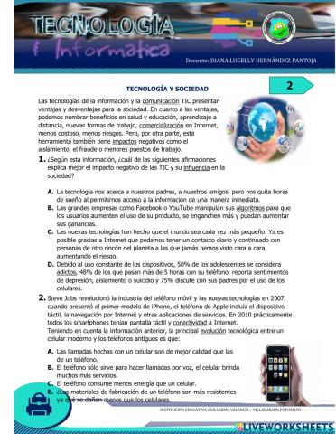 Tecnologia y sociedad