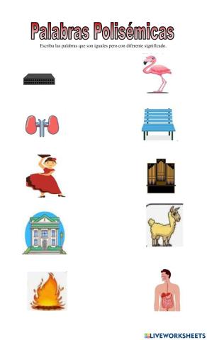 Palabras Polisémicas