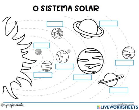 O sistema solar
