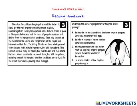 Homework Week 6 Day 1