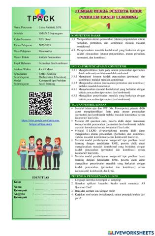 E-lkpd kaidah pencacahan