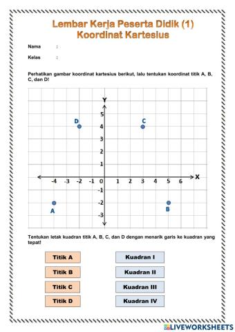 LKPD koordinat kartesius