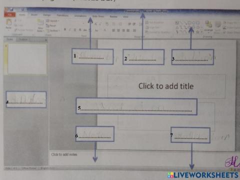 Giao diện Power Point 2007
