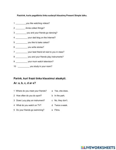 Viktorija Unit 1 test 2