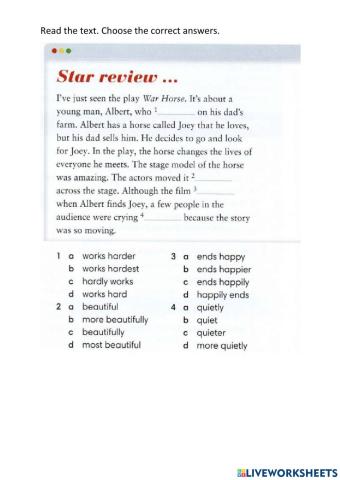 Star Review ...