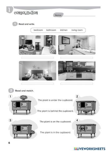 GO! FAR 2 UNIT 1 OUR HOUSE Consolidation