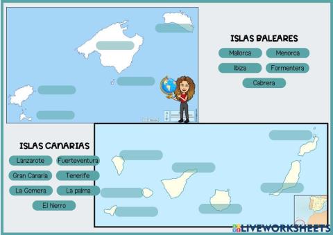 Islas Canarias y Baleares