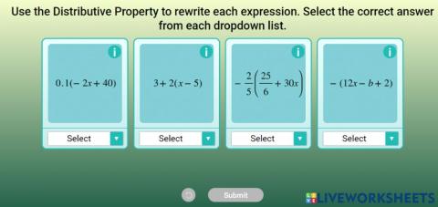 Solve multi-step equations