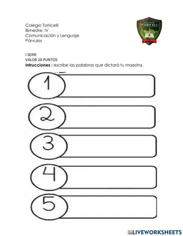 Evaluación- comunicación- cuarta unidad 