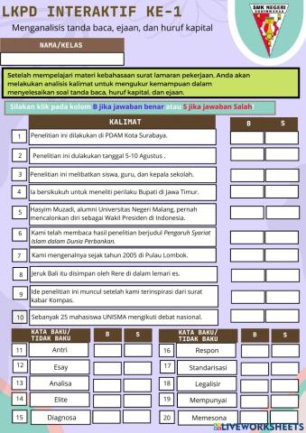LKPD Pascates 1 Terbaru