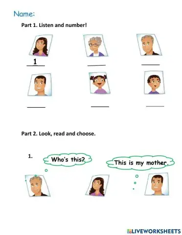 Everybody Up 1 - Unit 4 - Lesson 1