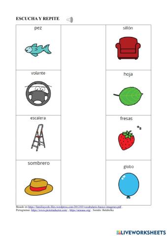 Vocabulario Básico 10