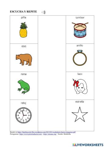 Vocabulario Básico 12