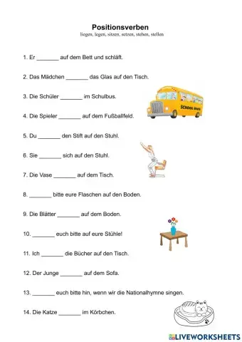 Positionsverben