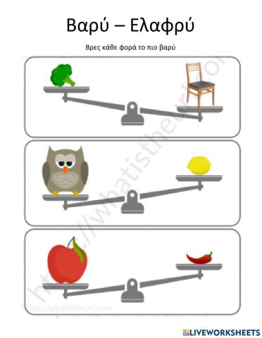 Βαρύ  Ελαφρύ