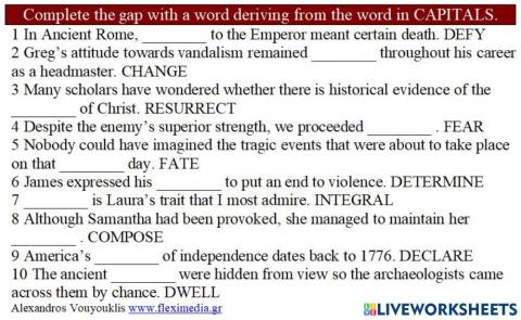 Valhalla derivatives