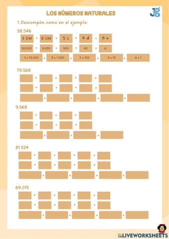 Números naturales 1